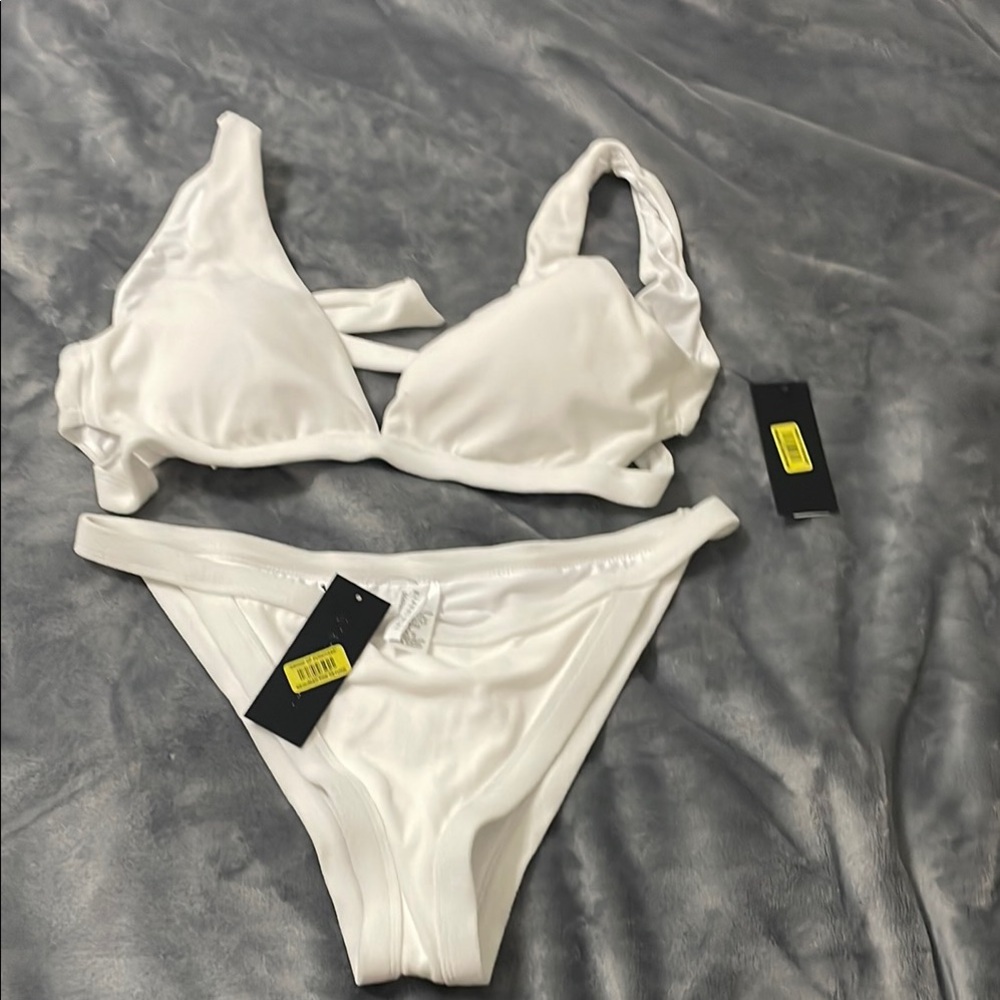 White Bikini Set